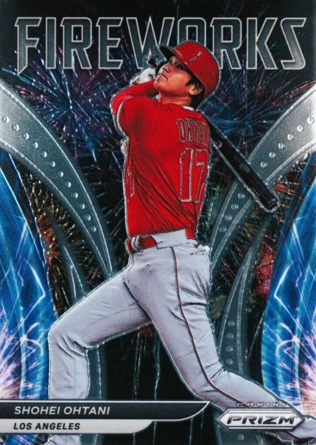 2022 Panini Prizm Fireworks Shohei Ohtani #F3 Baseball Card