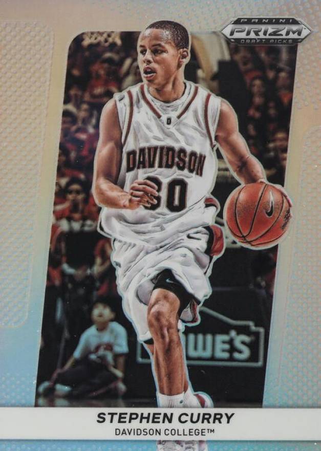 2022 Panini Prizm Draft Picks Flashback Stephen Curry #FBSC Basketball Card