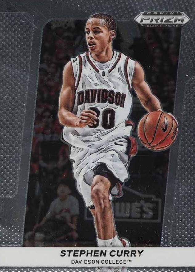 2022 Panini Prizm Draft Picks Flashback Stephen Curry #FBSC Basketball Card