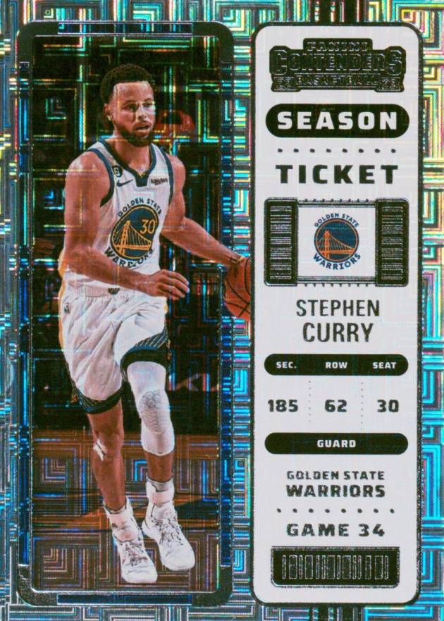 2022 Panini Contenders Stephen Curry #31 Basketball Card