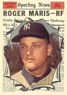 1961 Topps Roger Maris #576 Baseball Card