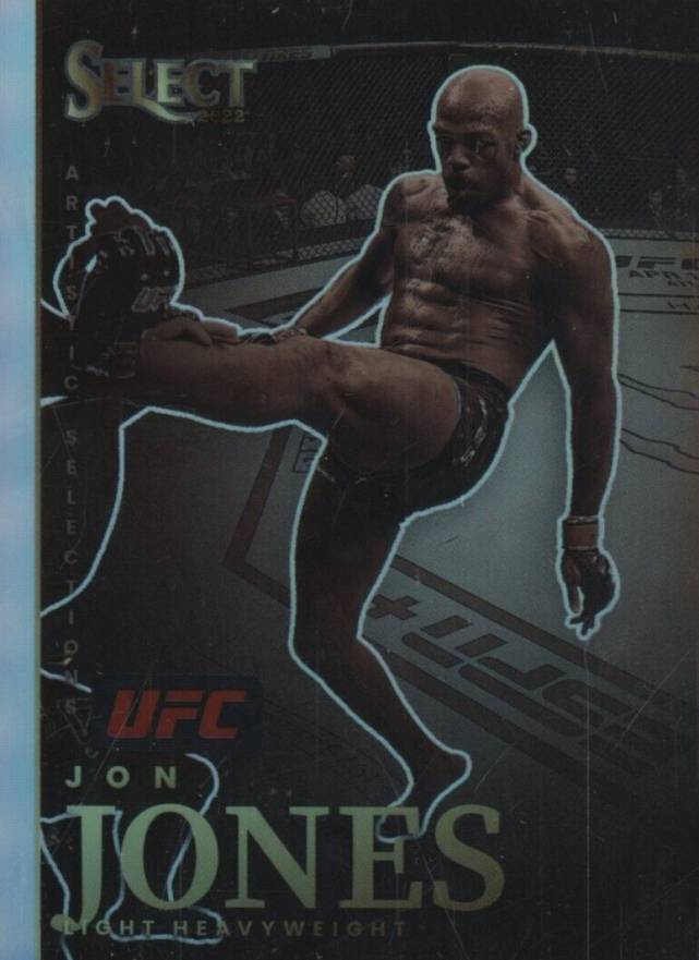 2022 Panini Select UFC Artistic Selections Jon Jones #3 Other Sports Card