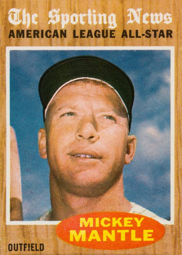 1962 Topps Mickey Mantle #471 Baseball Card