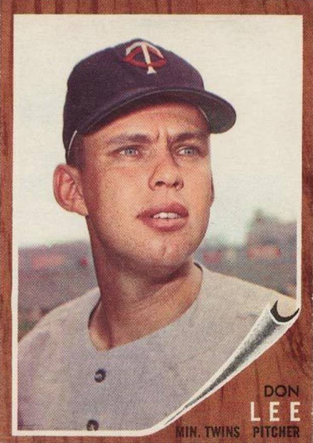 1962 Topps Don Lee #166 Baseball Card