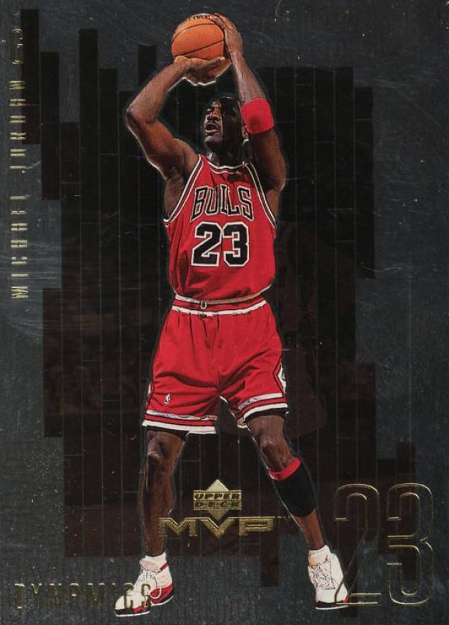 1999 Upper Deck MVP Dynamics Michael Jordan #D1 Basketball Card