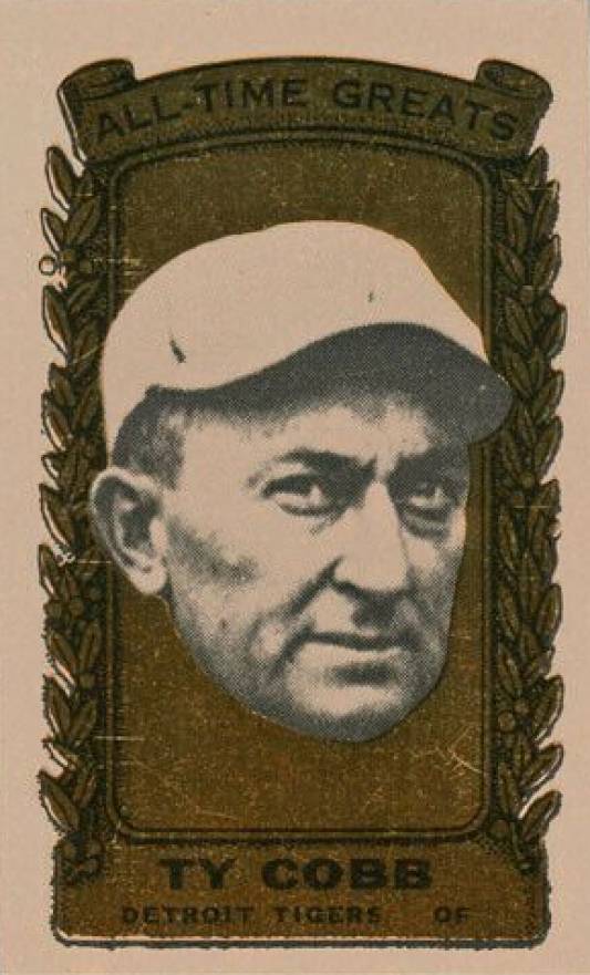 1963 Bazooka All-Time Greats Ty Cobb #35 Baseball Card