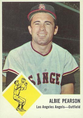 1963 Fleer Albie Pearson #19 Baseball Card