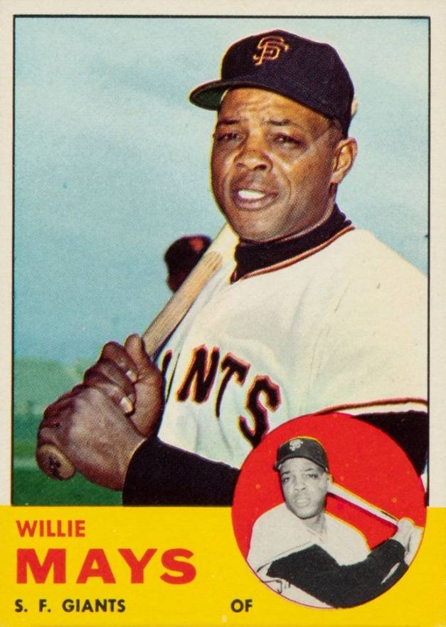 1963 Topps Willie Mays #300 Baseball Card