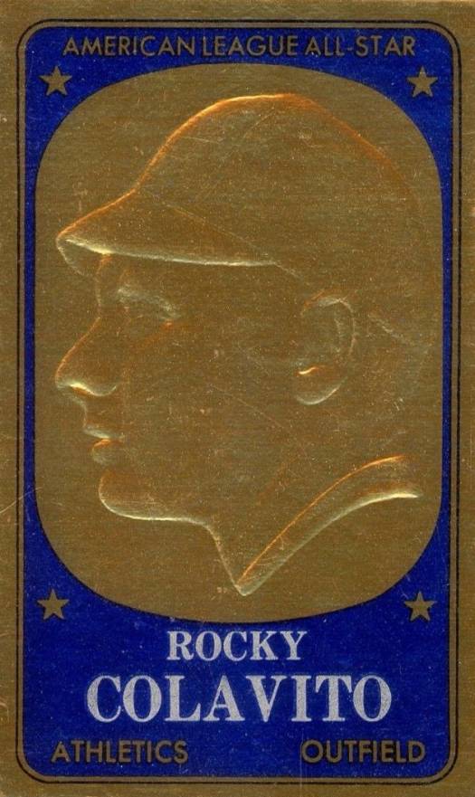 1965 Topps Embossed Rocky Colavito #46 Baseball Card