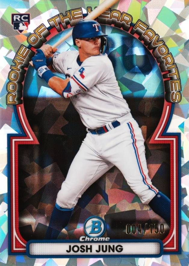 2023 Bowman Rookie of the Year Favorites Josh Jung #ROYF9 Baseball Card