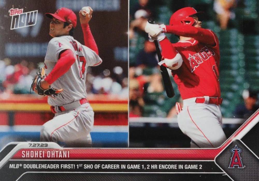 2023 Topps Now Shohei Ohtani #625 Baseball Card