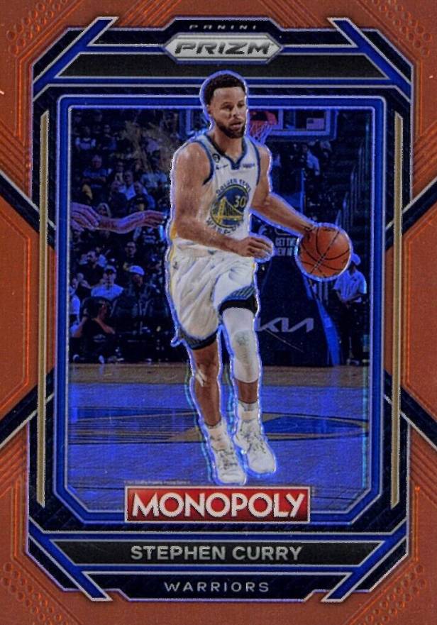 2022 Panini Prizm Monopoly Stephen Curry #28 Basketball Card