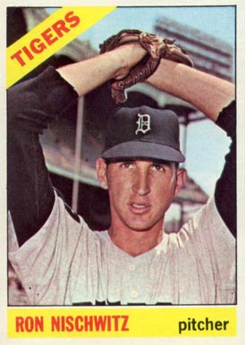 1966 Topps Ron Nischwitz #38 Baseball Card