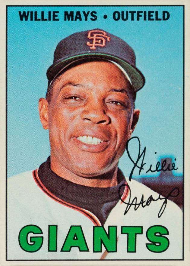 1967 Topps Willie Mays #200 Baseball Card