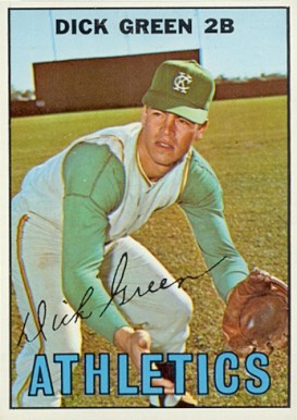 1967 Topps Dick Green #54 Baseball Card