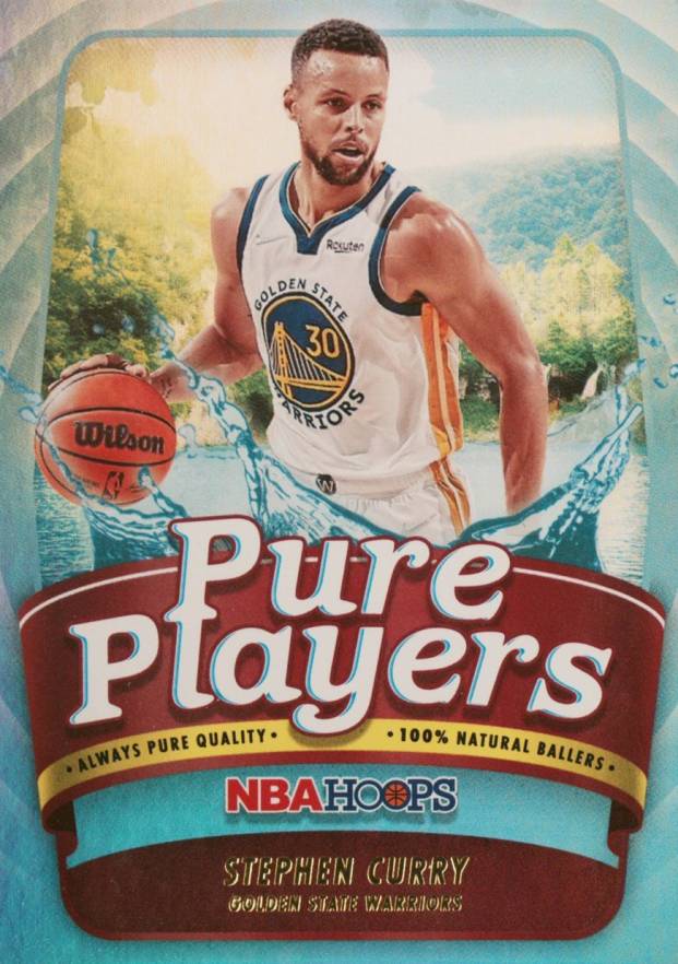 2022 Panini NBA Hoops Pure Players Stephen Curry #6 Basketball Card