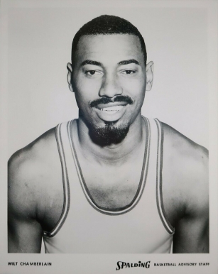 1972 Spalding Wilt Chamberlain # Basketball Card