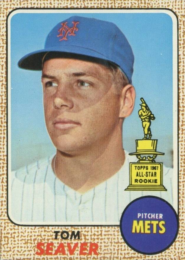 1968 Topps Tom Seaver #45 Baseball Card