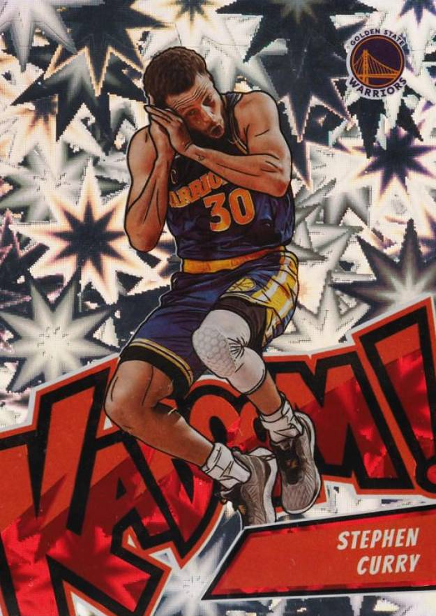 2022 Panini Crown Royale Kaboom! Stephen Curry #11 Basketball Card