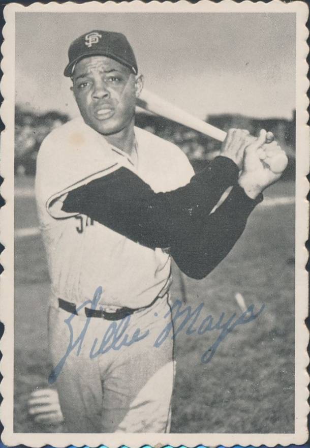 1969 Topps Deckle Edge Willie Mays #33 Baseball Card