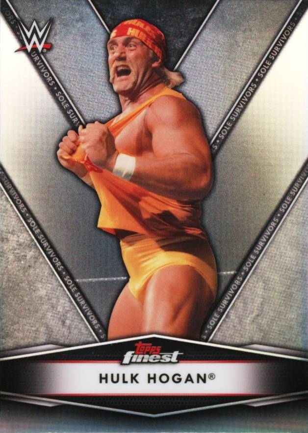 2021 Topps Finest WWE Sole Survivors Hulk Hogan #SS-1 Other Sports Card