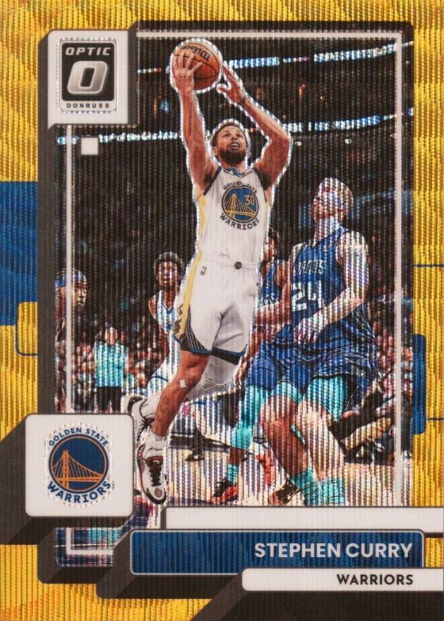 2022 Panini Donruss Optic Stephen Curry #96 Basketball Card