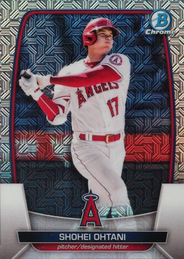 2023 Bowman Mega Box Chrome Shohei Ohtani #51 Baseball Card