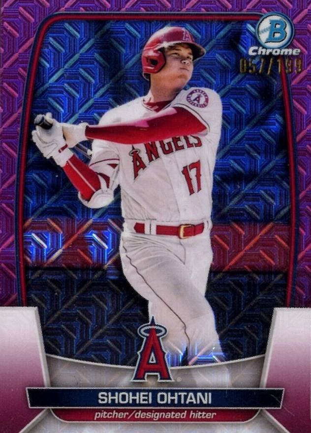 2023 Bowman Mega Box Chrome Shohei Ohtani #51 Baseball Card