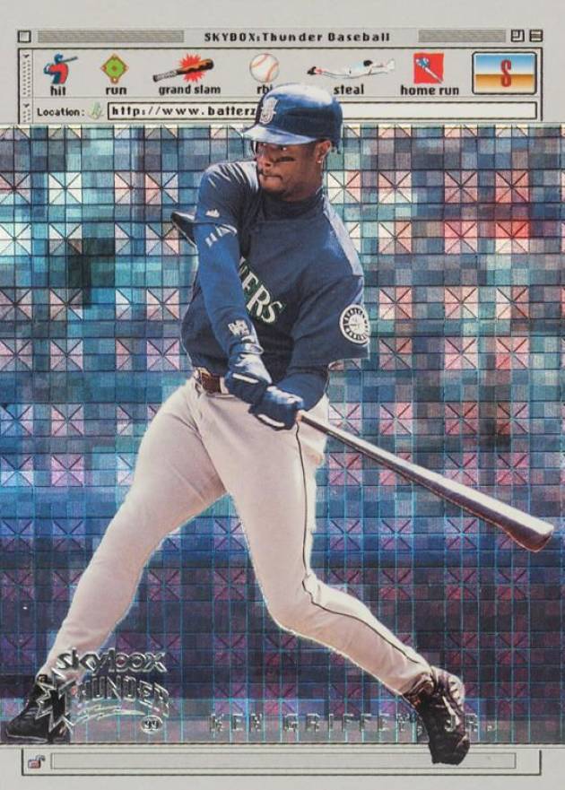 1999 Skybox Thunder WWW.Batterz.com Ken Griffey Jr. #3 Baseball Card