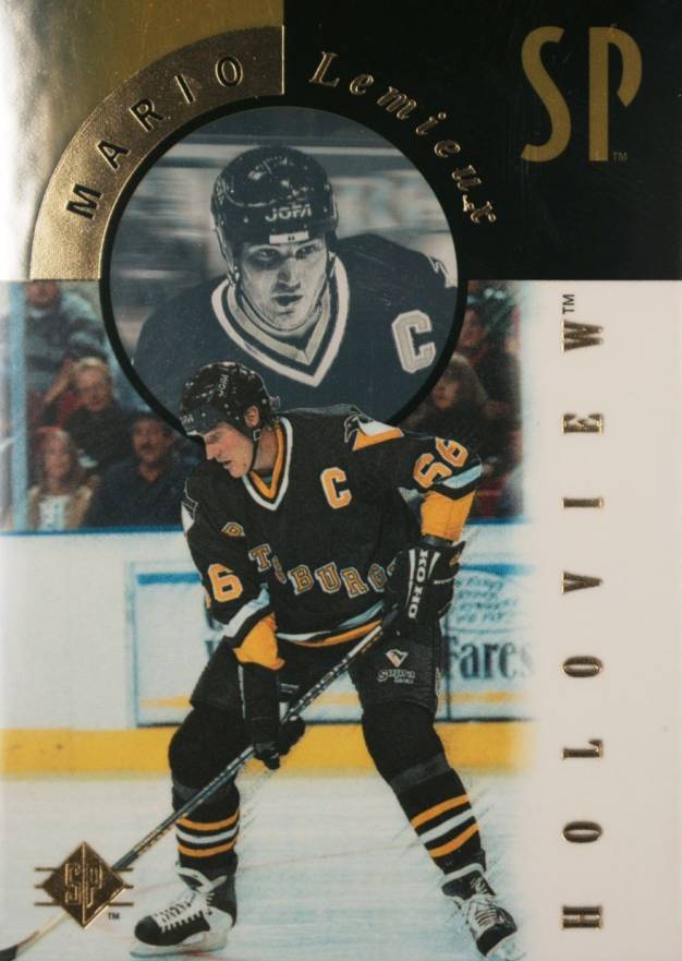 1995 SP Holoview Mario Lemieux #FX17 Hockey Card