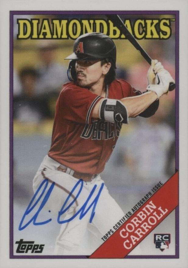 2023 Topps Industry Conference Autograph Corbin Carroll #CC Baseball Card