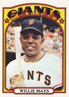 1972 O-Pee-Chee Willie Mays #49 Baseball Card