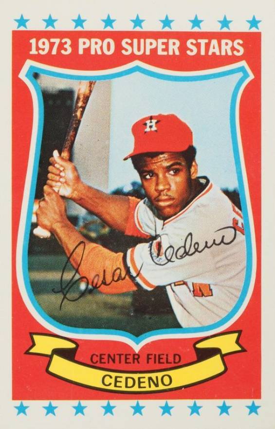 1973 Kellogg's Cesar Cedeno #13 Baseball Card