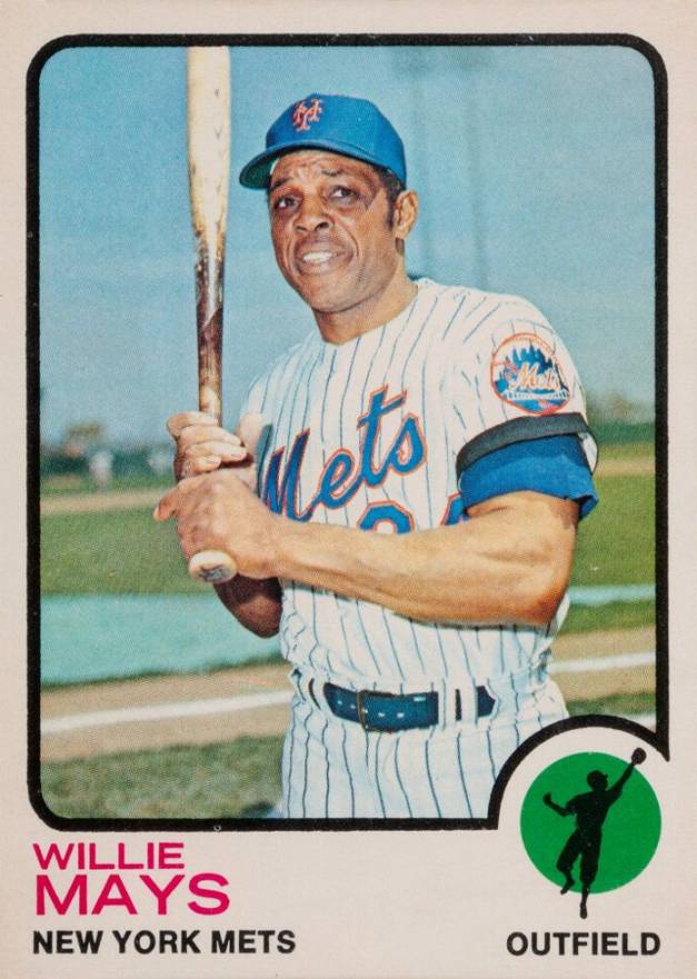 1973 O-Pee-Chee Willie Mays #305 Baseball Card