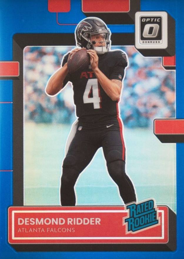 2022 Panini Donruss Optic Desmond Ridder #202 Football Card