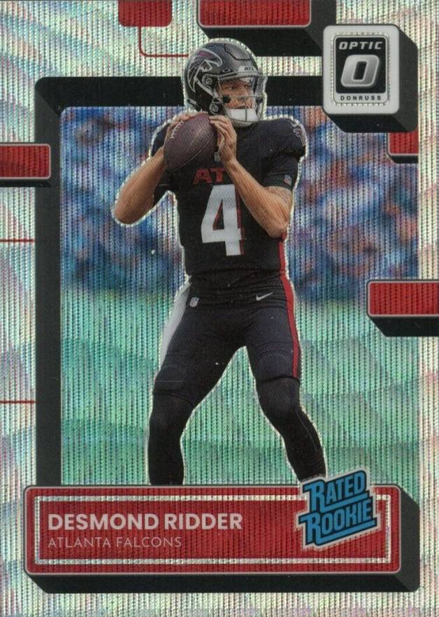 2022 Panini Donruss Optic Desmond Ridder #202 Football Card