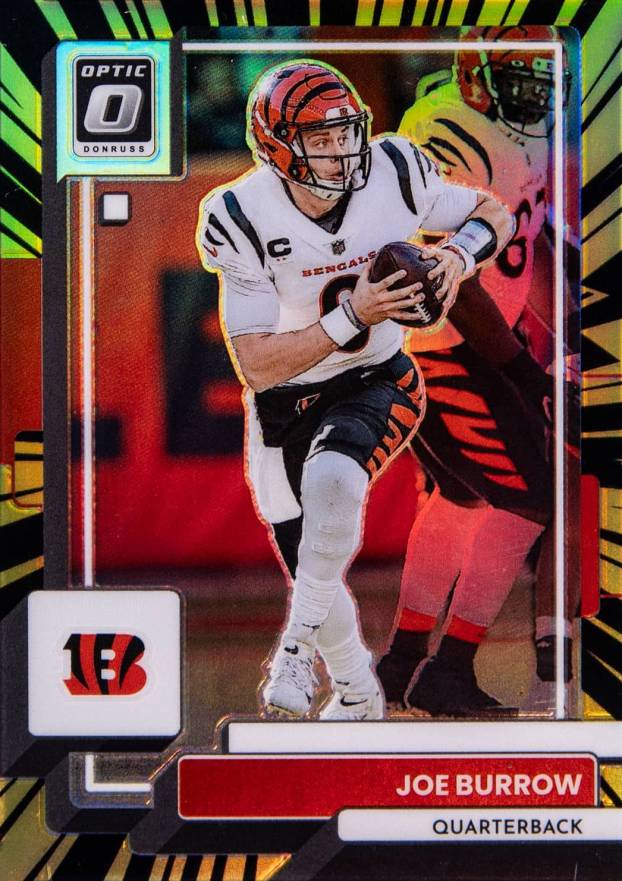 2022 Panini Donruss Optic Joe Burrow #39 Football Card