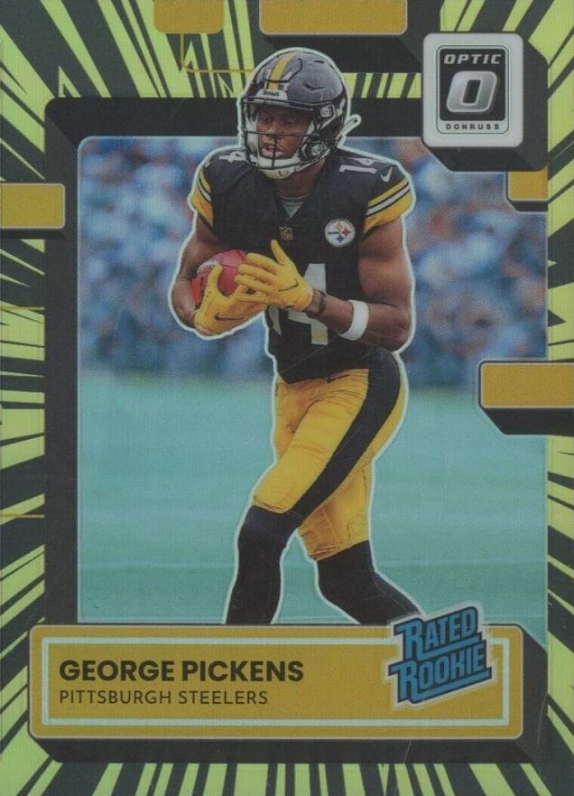 2022 Panini Donruss Optic George Pickens #223 Football Card