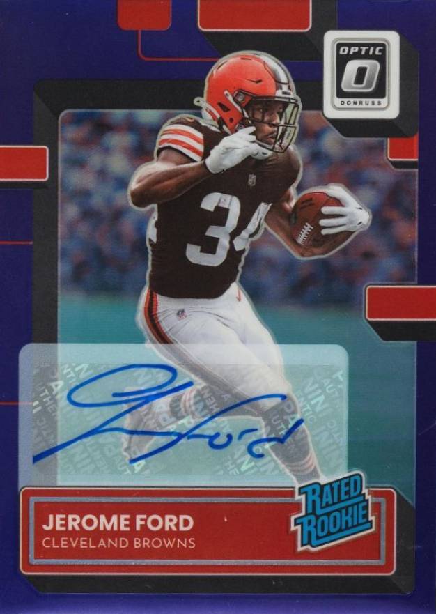 2022 Panini Donruss Optic Jerome Ford #280 Football Card