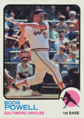 1973 Topps Boog Powell #325 Baseball Card