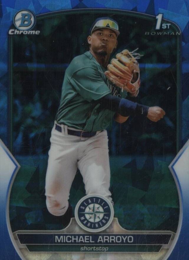 2023 Bowman Sapphire Edition Chrome Prospects Michael Arroyo #BCP63 Baseball Card