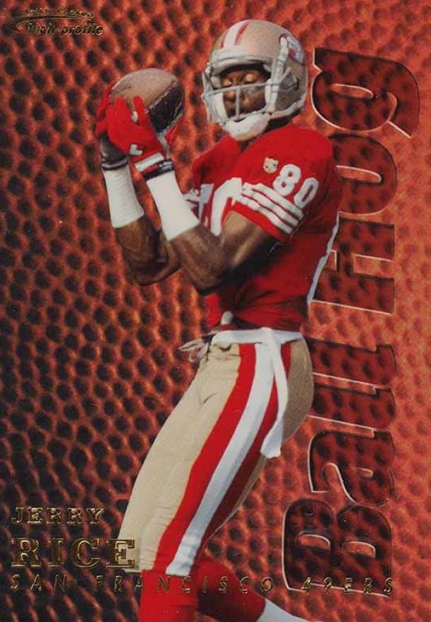 1996 Action Packed Ball Hog Jerry Rice #3 Football Card