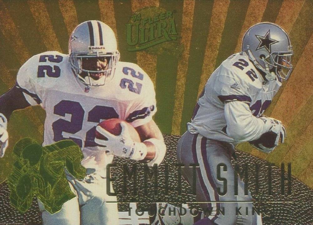 1994 Ultra Touchdown Kings Emmitt Smith #7 Football Card