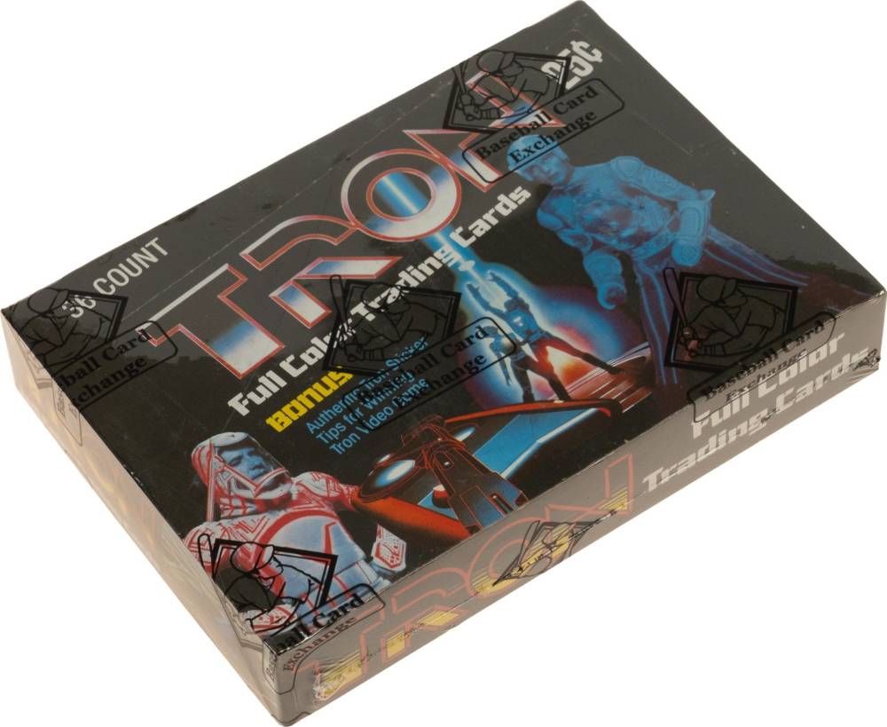 1982 Tron Wax Pack Box #WPB Non-Sports Card