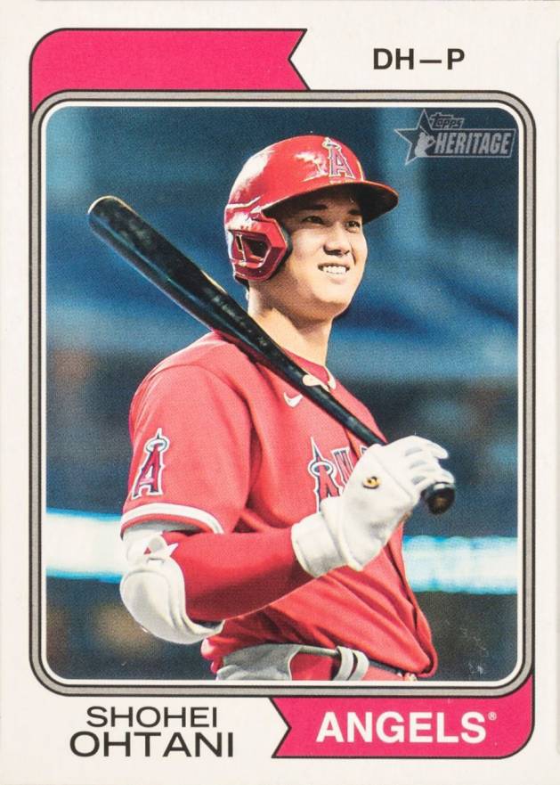 2023 Topps Heritage Shohei Ohtani #20 Baseball Card