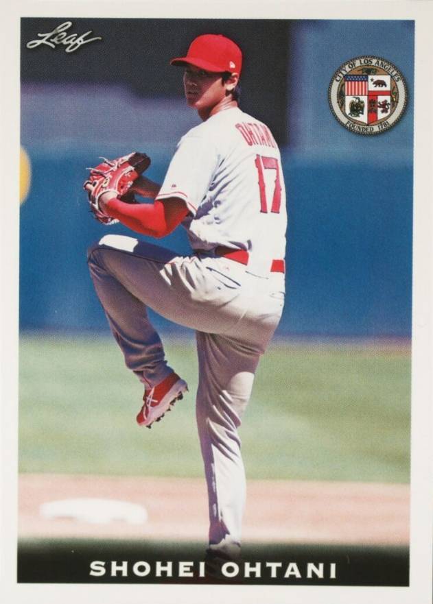 2018 Leaf National Convention Shohei Ohtani Rookie Shohei Ohtani #04 Baseball Card