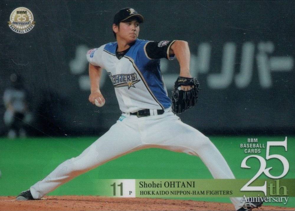 2015 BBM 25th Anniversary Shohei Ohtani #176 Baseball Card