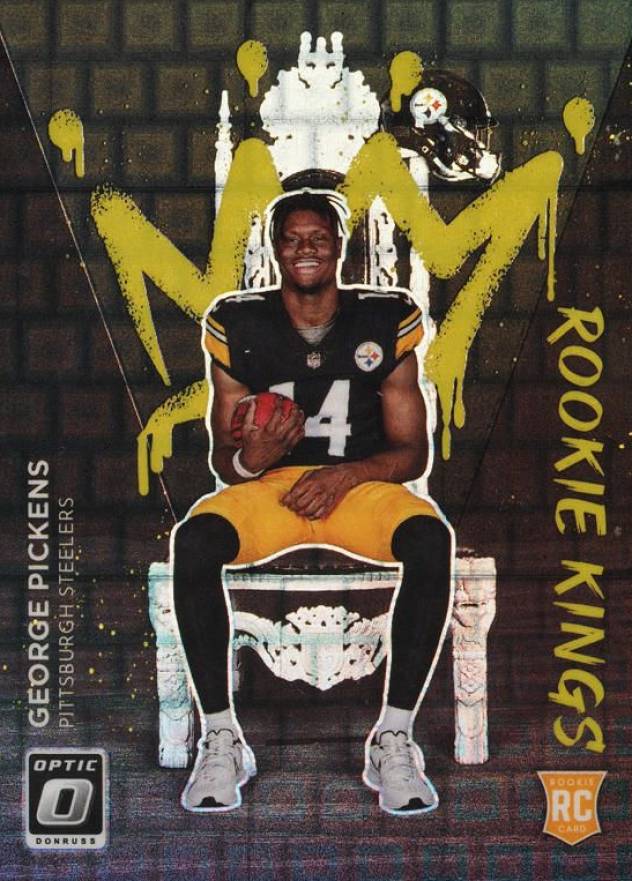 2022 Panini Donruss Optic Rookie Kings George Pickens #RK11 Football Card