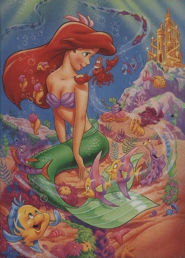 1991 Pro Set the Little Mermaid Ariel # Non-Sports Card