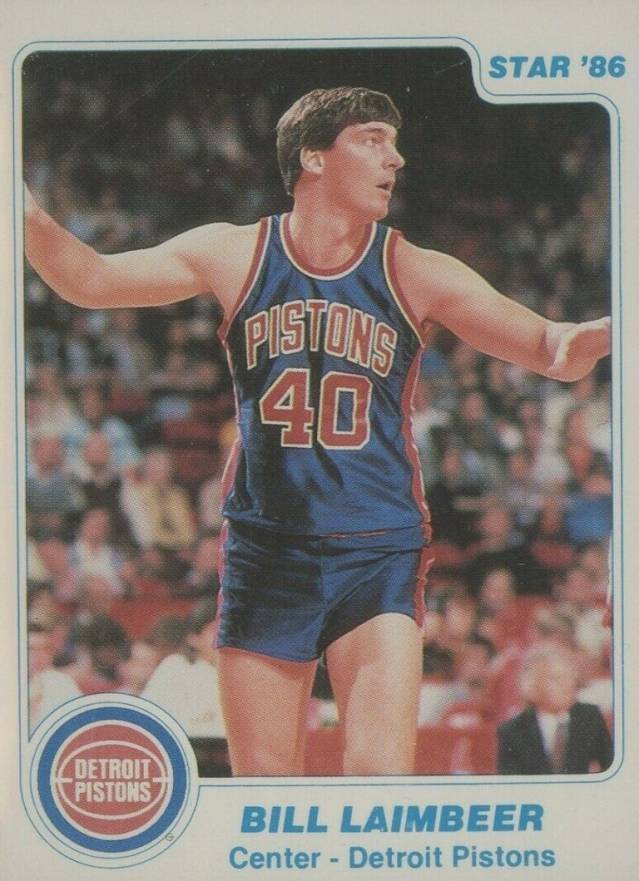 1985 Star Bill Laimbeer #14 Basketball Card